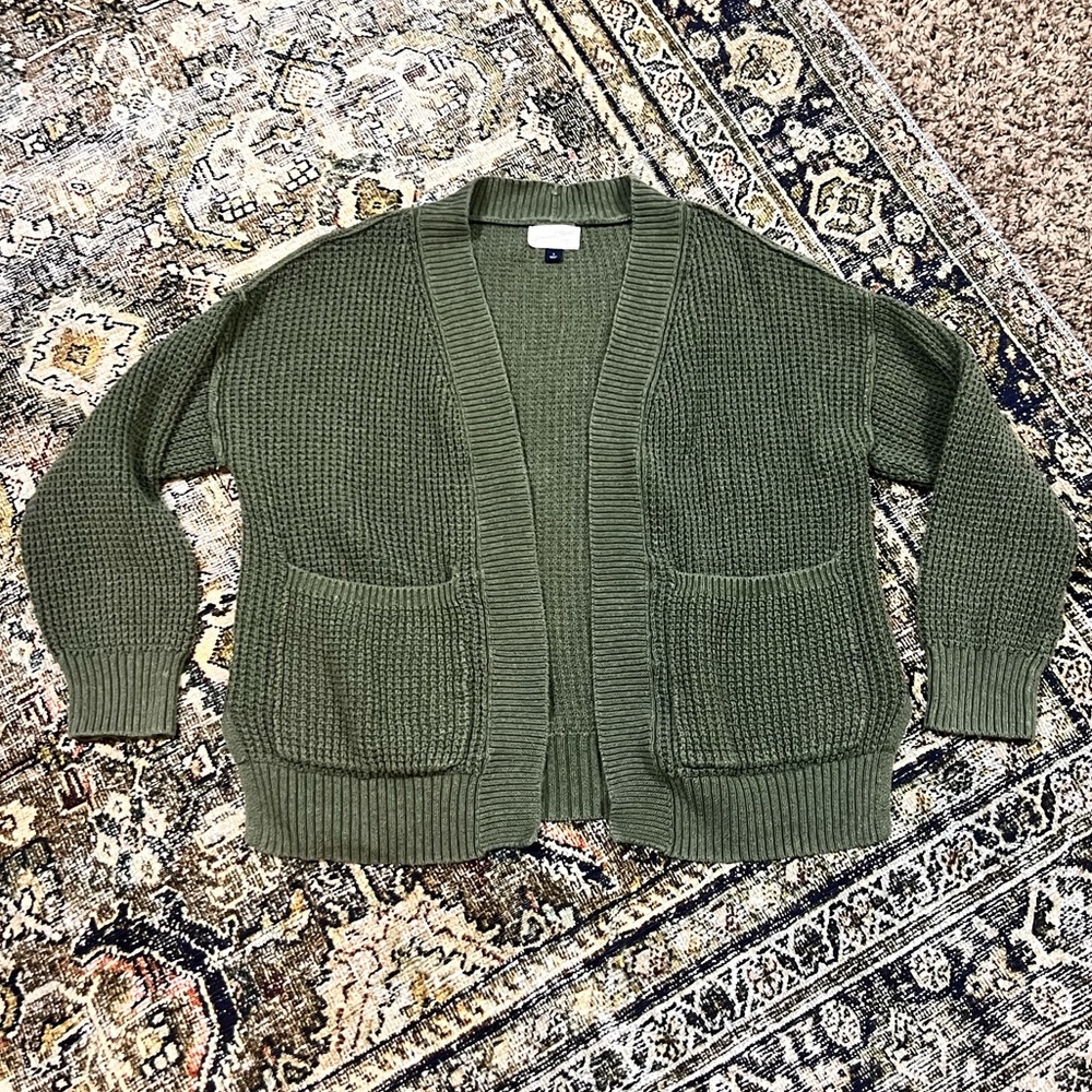 Universal Thread Olive Green Cardigan